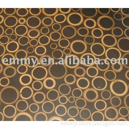 Natural bamboo msaic wall tiles